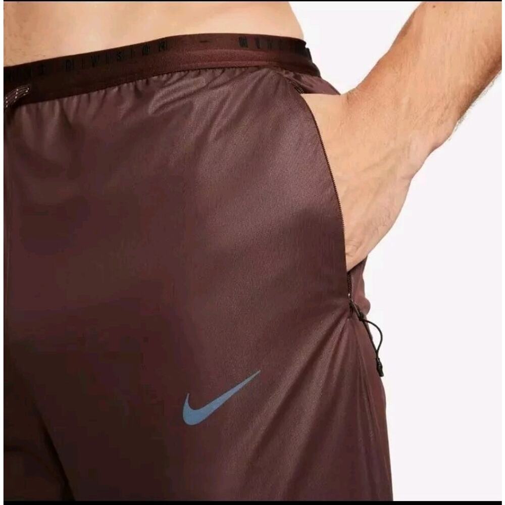 Nike Size XL Storm-Fit Running Division Phenom Pants FB8542-227 Brown Mens Ca6 - Picture 3 of 12
